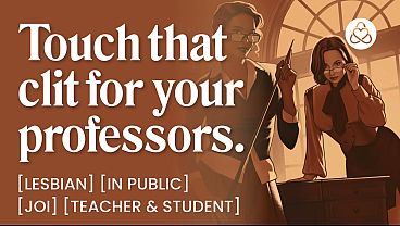 Lesbian professors take you on an intense finger-to-pussy session.