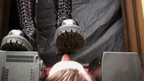 His floor-face trampled by leather Doc Martens boots (part 2 of 4), flo117x 1080p