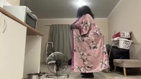 Thick Ass BBW Stripteasing