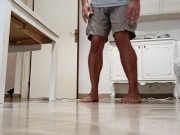Enjoy my anal fingering! I love it dirty with desperate pee and cum on my clothes.