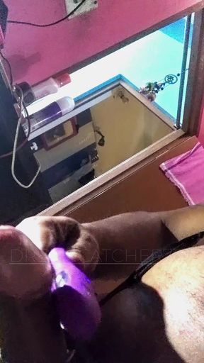 Bengali Hot boy friend teasing himself with vibrator .