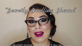 Susan smells my stinky socks