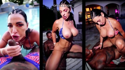 Private Pool Sextape With Jason Luv - Nadine Kerastas