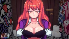 Hentai Game Big Breasts Redhair Titjob