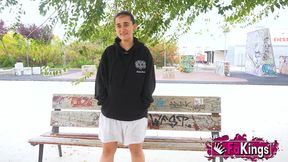 sports brat wants to film her first anal pounding. sofia jimenez, anal deflowering on fakings