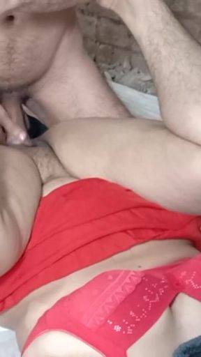 While Wandering, Bad Girl Netu Is Fucked Hard by a Construction Worker on Construction Site