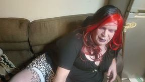Part 2 - BBW TV discussing her nylon fetish fantasies.