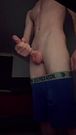 Stroking My Long White Cock
