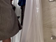My roommate thinks he’s slick with the cam, I showered anyway.
