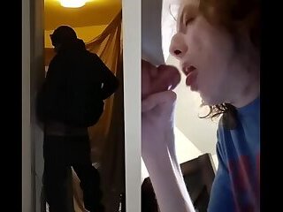 Drinking piss from British tap and swallowing his cum