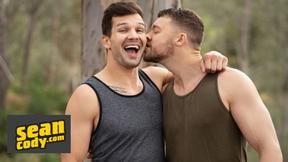 ”Justin Dominates Brysen with Intense Ass Pumping Pounding”