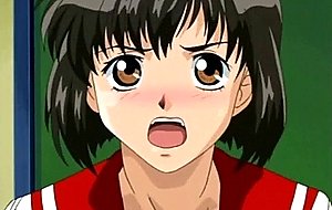 Pretty hentai chick gets twat fingered