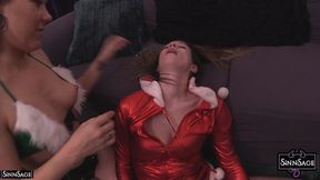 sinn sage and constance cakp vibing their pussies while scissoring!