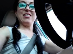 Public Masturbation: Inserting a Tampon While Driving