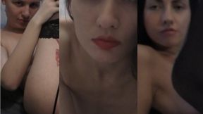 Hotties On Webcam in Stockings Stripping W Firm Perky Tits