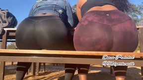 Public Farts is crazy Ep 7 : Public Park farts with the hotties Eb49 & AriAmazonFeet