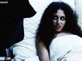 A Priest Bangs The Demons Out Of Liv Revamped - The Exorcist Porn Cosplay Parody