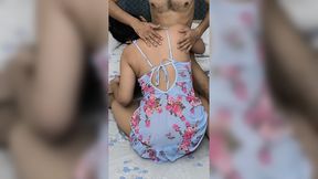Dildo or Cock? The wife goes for the real hard big dick