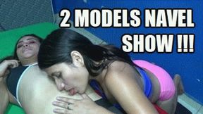 2 MODELS BELLY BUTTON FETISH 240421KISAB5 CANDY + VIOLET NAVEL FINGERING AND LICKING + FREE SURPRISE SHOW (LOWDEF SD MP4 VERSION)