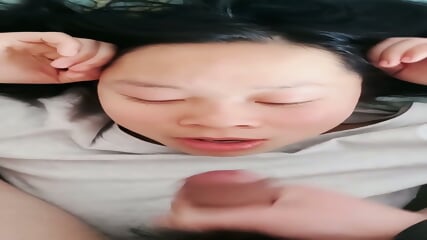 Chinese Woman Blowjob Swallow Cum