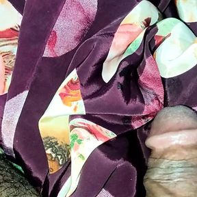 Satin silk handjob porn - Bhabhi satin print suit handjob and cum (111)