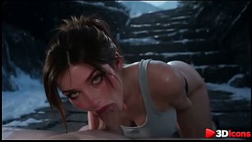 My Night with Lara Croft in the Frozen Peaks &ndash_ Rough Breeding Sex [AI]