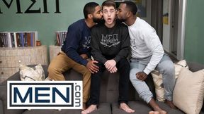 Denzel Welcomes His New Roommate Joey Mills In The Best Way By Fucking His Twink Ass