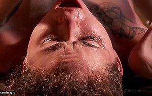 Cute little ginger bound and fucked