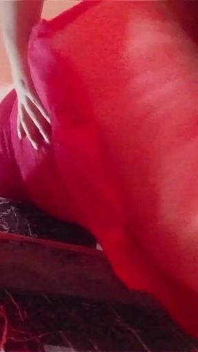 Cheating Wife with Big Ass Fucked Standing in the Kitchen by the Neighbor - Husband Doesn't Know!