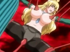 Hentai blonde fucked by tentacles