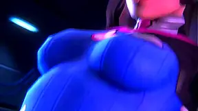 HD Overwatch D.Va Compilation – Hot Hentai Action With Sexy Heroine