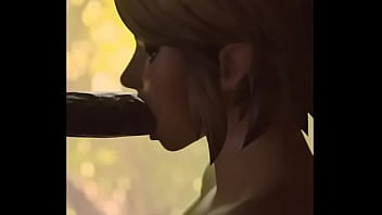 Link sucking cock