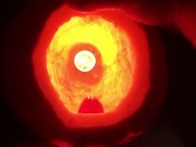 Using A Jackoff Lantern As A Cumslut Hotwife #Halloween2019