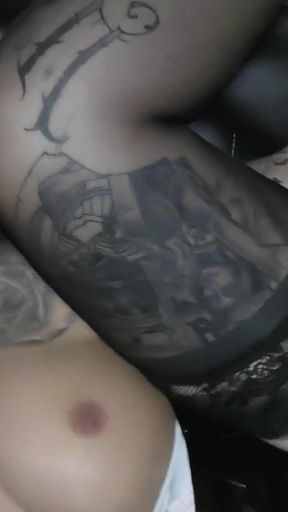 Thrilling moment from &quot;Real German Amateur Gangbang and Bukkake with Curvy Bitch Mia Blow and Stranger Guys&quot;