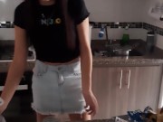 I have my lush on my pussy and my best friend is controlling my toy with his cell phone and makes me