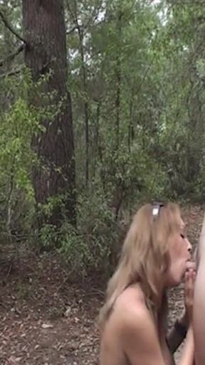 Busty MILF Charlee Chase Loves to Get Fucked in the Woods...