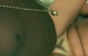 Granny fucked by a big black cock