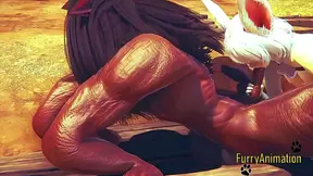 Beast Claims Bunny Mate in Steamy Mountain Union with Hot Cream Pie Finale