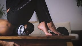 Slave Denial & Punishment Episode 1: Loren Denies Him the Taste of Her Toes Controlling Him with Her Heels and Feet