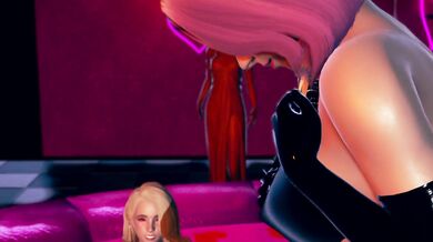 female knight lose to monster ork - episode.17