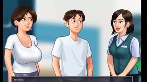 Busty MATURE with milky tits gets banged in cartoon fantasy