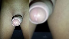 Throbbing Cumming Cock Slow Motion