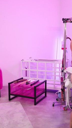 Slave Mila Trembles in Her High Heels as Miss Anna Elite’s Whips and Floggers Mark Her Back