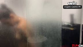 My acquaintance and I in the shower completed up making out