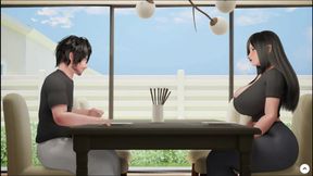 My gothic roommate wants me to fuck her pussy mercilessly