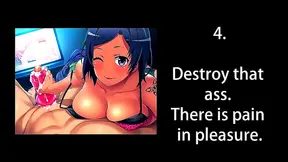 Fay Grey Commands Your Pleasure in BDSM Anime JOI & CEI Session