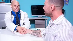 Dr. Sean Zevran Gorges on Carlos Lindos Massive Hard Cock – Steamy Gay Scene