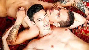 Kane Fox Feasts on Taytes Ass, Gets Drenched in a Thick Cream Pie – CockyBoys