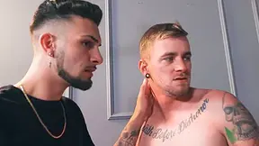 Muscle Hunk Cheats On Bf While He Snores Beside Him