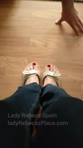 Adorando mis preciosos pies